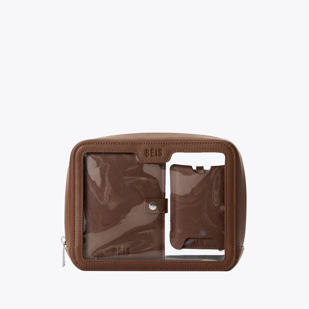 BEIS Essential Weekender Bag in Maple plus bonus Passport and Luggage Tag set - Picture 7 of 9